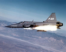 F-20_Tigershark_launching_AGM-65_Maverick